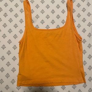 Orange aerie tank
